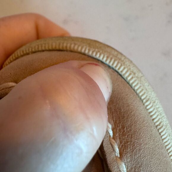 Sperry Top Sider Leather Boat Shoe Size 6 Mesh Side Cushioned - Picture 11 of 11